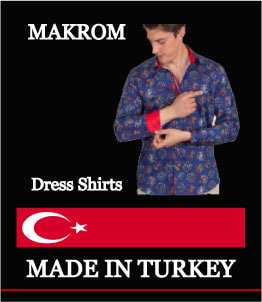 ドレスカジュアルシャツのマクロム　イスタンブール