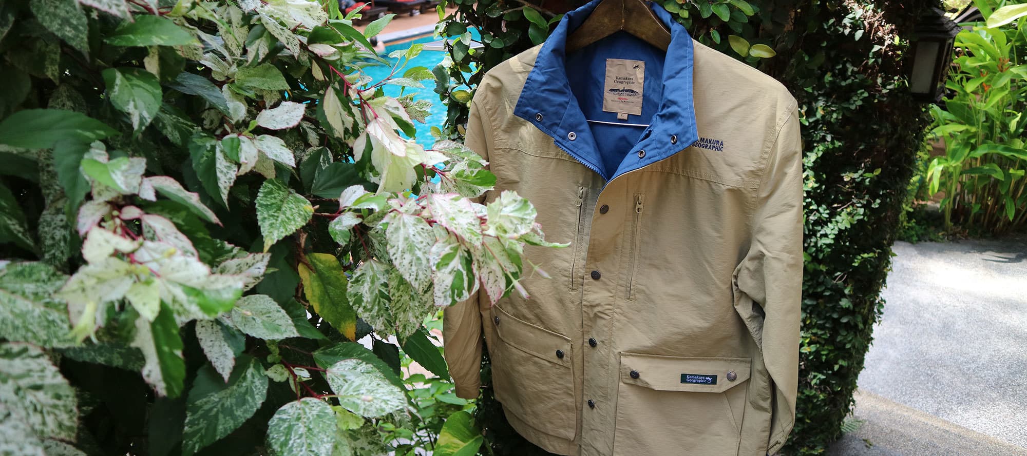 アウトドアテイストあふれる鎌ジャン